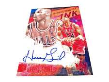 2019 Horace Grant Panini Court Kings Red Impressionist Ink Autograph #/99 Bulls