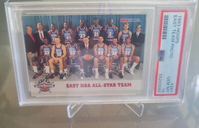 1993 Hoops NBA #281 East All-Star команды фото PSA 10 низкий поп Майкл Джордан - Изображение 1 из 2