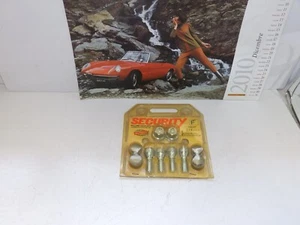 ALFA ROMEO 164  - BULLONI ANTIFURTO CERCHI IN LEGA COMPLETI DI CHIAVE 12 X 1,25 - Foto 1 di 3