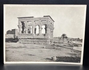 Fotografía De Colección Philae Kiosk Egipto 7x9" Galifi Crupi Studio - Imagen 1 de 8