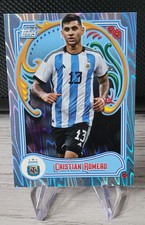 Topps Argentina Filleted 2023 - Cristian Romero /99 - Sky Blue & White Tango