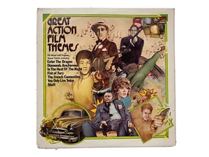 Great Action Movie Theme Compilation Album LP 12 Inch Vinyl Retro Vintage Record - Picture 1 of 6