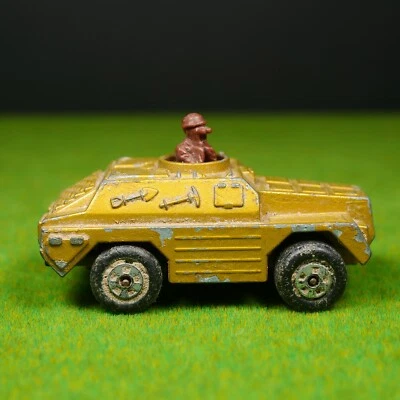 Matchbox 28 Stoat GOLD Rollamatics - Vintage Military Diecast 1973 - Image 1 of 2
