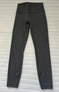 Lululemon Leggings Active Wear Gray Size 4, Inseam 24 inches - Picture 1 of 5