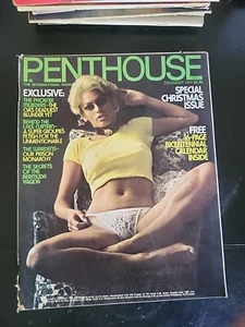 Vintage Penthouse Magazine December, 1975 Pet Susan Waide Christmas Edition - Bild 1 von 2
