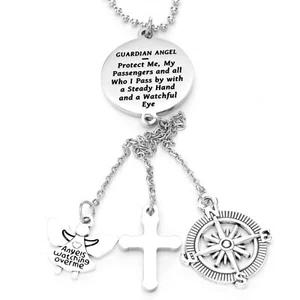 Religious Car Charm Rear View Mirror Hanging Decor for Men and Women Gift - Picture 1 of 7