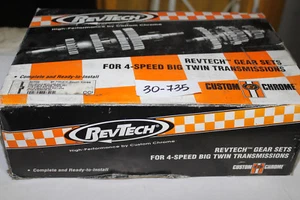 Harley Davidson BT Four Speed Transmission set 2.60 Ratio By RevTech L77-E84 - Picture 1 of 2