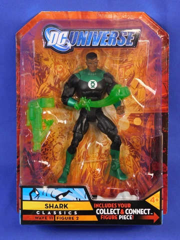 DC UNIVERSE CLASSICS JOHN STEWART IN SHARK PACKAGE KILOWOG BAF GREEN LANTERN Cover