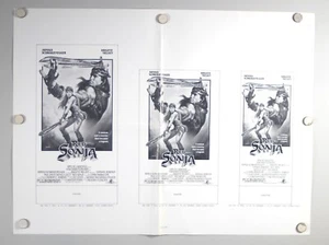 Red Sonja 1985 - Schwarzenegger anuncio de película original póster pulido 24x18 27-6 - Imagen 1 de 8