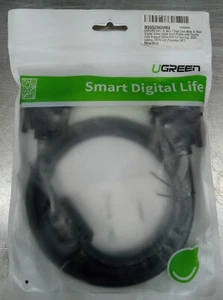 Ugreen DVI I 24+1 Male to Male Gold Plated Gaming Link Video Cable 3Ft - Picture 1 of 1