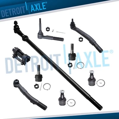 4WD 9pc Ball Joint Tie Rod Drag Link Kit for Ford F-250 F-350 Super Duty 4x4 - Image 1 of 4