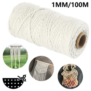 Kitchen Twine Cotton Tying Meat Trussing Rope Food Safe Oven Cooking guYhX - Picture 1 of 10