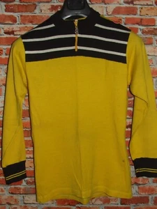 Eroica Camiseta Shirt Maillot Bici Ciclismo Vintage 70'S Castillos 80% Lana - Imagen 1 de 2