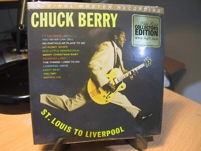 MFSL 24 K GOLD CD CHUCK BERRY ST. LOUIS TO LIVERPOOL 2 LP'S IN 1 Sealed #00456 - Image 1 of 3
