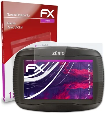 atFoliX Pellicola Vetro per Garmin Zumo 350LM 9H Armatura di protezione - Immagine 1 di 4