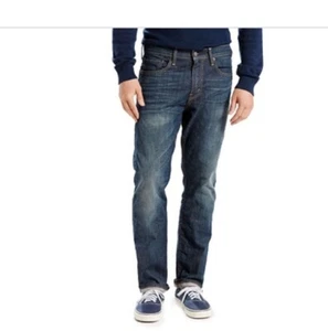 LEVIS 502 Taper Jeans Stretch Regular thru Thigh Midrise Med Blue Sunset Downs - Picture 1 of 4