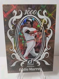2023 Panini Donruss Mr 3000 Gold #'d/999 #M3K-10 Eddie Murray Baltimore Orioles - Picture 1 of 6