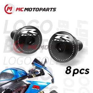BLACK Windscreen Bolt Kit M5 For Suzuki GSXR150 GSX250R GSXR600 - Picture 1 of 3