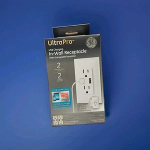 Dos receptáculo de carga USB UltraPro en pared 2 salidas 2 puertos de carga 40405 - Imagen 1 de 1