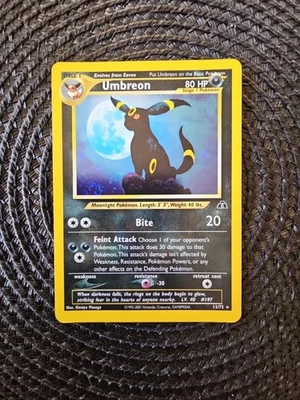 Pokémon Umbreon Holo Card 13/75 Neo Discovery 1995-2001 - Image 1 of 4