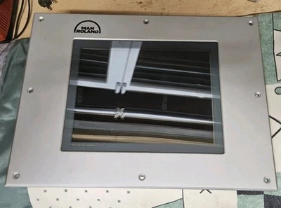07.91691-9080 man roland Operator Panel Touchscreen 24VDC Used Manroland HMI - Bild 1 von 4