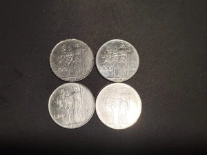 4x 100 Lire Münzen "Italien" - Bild 1 von 2