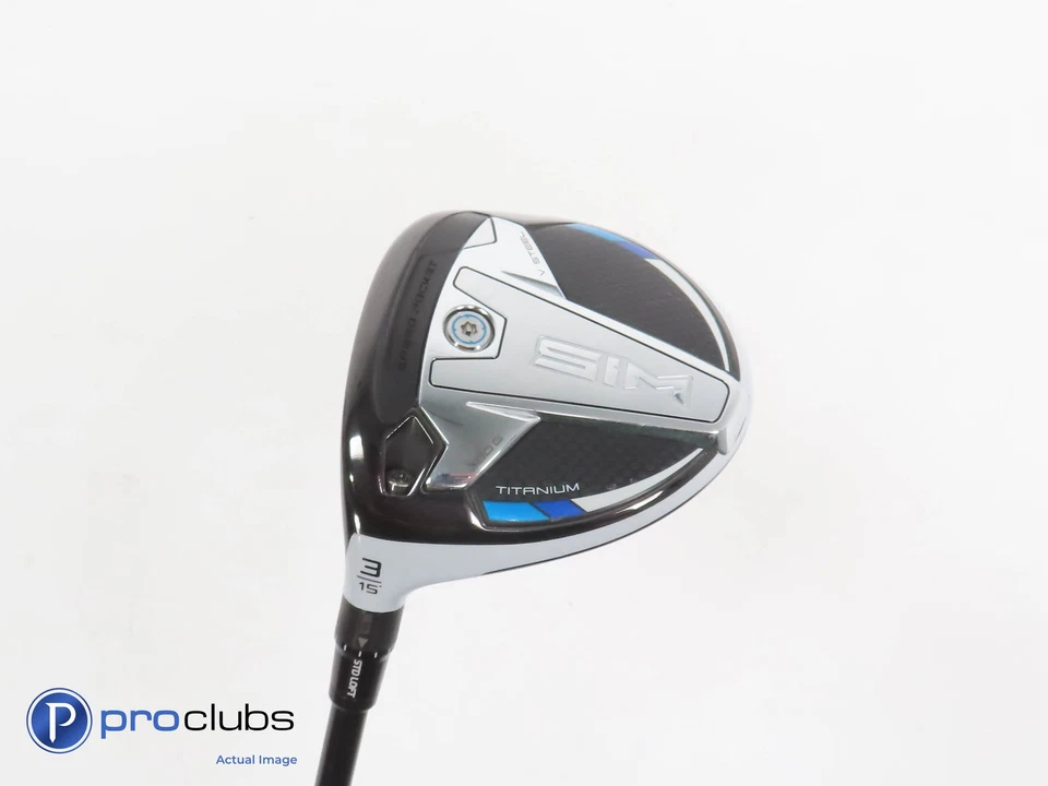 Left Handed TaylorMade SIM Titanium 15* 3 Wood - Diamana 65g Regular Flex 338806 - Image 1 of 4