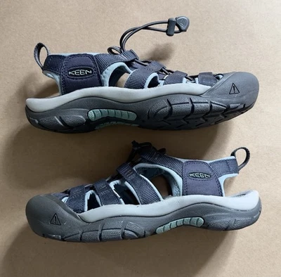 Unisex/Women/Kids Original Keen Newport H2 Sandal Shoe Size 6.5 EUC Navy/Magnet - Image 1 of 4