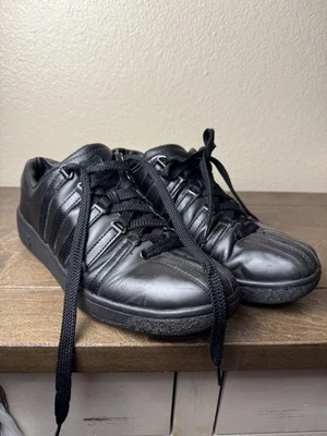 Vintage Y2K K-Swiss Classic Womens Size 10 Black/Black Low Tennis Shoes Sneakers - Image 1 of 4