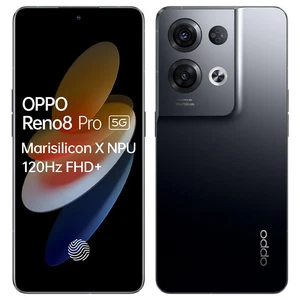 Oppo Reno8 Pro 5G czarny 256 GB 8 GB ram dual sim dość dobry stan - Zdjęcie 1 z 3