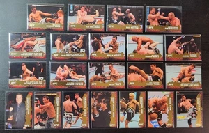 2009 Topps UFC Round 2 GOLD Thick Cards - Lot of (21) Hardy - Maia - Goldberg - Picture 1 of 14