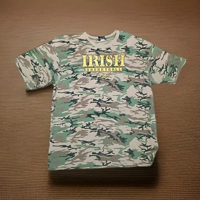 Army Strong Irish Basketball Adidas T-shirt Men's Large - Image 1 of 4