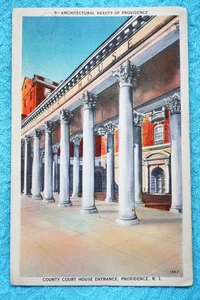 County Court House Entrance - Providence, Rhode Island - Picture 1 of 2