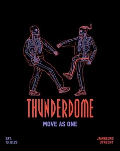 THUNDERDOME 2025 Limited Edition t-shirt size XL GABBER HARDCORE NEW SHIRT ID&T - Bild 1 von 1