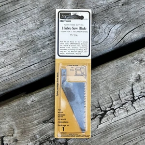 Vintage NOS Craftsman 9-2877 3 1/2" Flush Wood Cutting Sabre Saw Blade See Photo - Picture 1 of 4