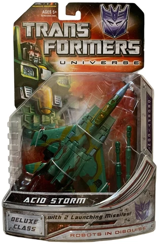 Transformers Universe Classic Series Deluxe Class Acid Storm Figure NEW 2008 Cover