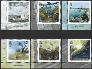2018 Guernsey Sg 1719/1724 Centenary of RAF (201 Guernsey's Own Squadron) MNH - Picture 1 of 2