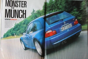 Original 1998 magazine Driving Report, BMW Z3 COUPE M, first drive - Picture 1 of 2