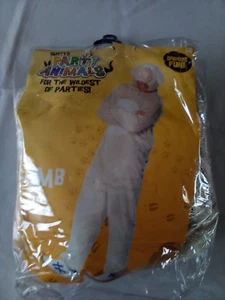 Smiffy Lamb All in one Costume Adult Medium Jumpsuit - Picture 1 of 1