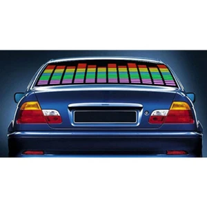 45 x 11cm Sound Music Activated Sensor Car Auto Motor LED Light Equalizer Glow - Picture 1 of 10