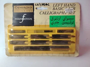 Osmiroid Calligraphy Set 6 Nib Linkshänder | Sealed Vintage Rare Pack - Bild 1 von 6