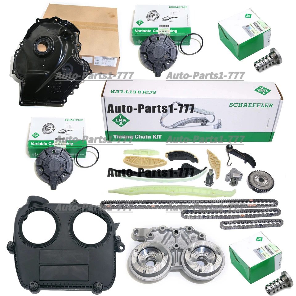 Kit de guía de tensor de cadena de distribución para VW MK7 Audi A4 A5 Q5 1.8 2.0 TFSI CJEB CNCD Foto 1 de 4