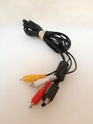 6Ft Audio Video Av/Tv Cable Cord To Rca For Playstation Ps2 System Oem #H571