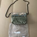 *NEW* Vintage 80’s Crossbody Velvet Tapestry Rope Strap Purse.  9” X 11” Sage