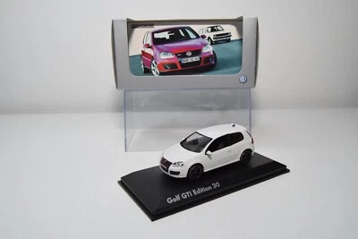 B50 1:43 NOREV VW VOLKSWAGEN GOLF GTI EDITION 30 WHITE MIB - Photo 1/4