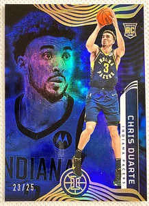 2021-22 Panini Illusions Chris Duarte Rookie Card RC Trophy Collection Blue /25 - Picture 1 of 2