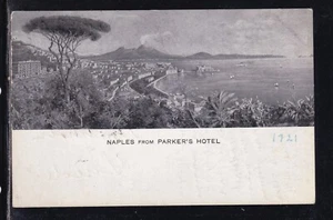 Cartolina Napoli Naples From Parker's Hotel Q1366 - Foto 1 di 1