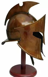 Mittelalterlicher 300 spartanischer Helm griechisch Leonidas Film Replik LARP Cosplay Kostüm - Bild 1 von 3