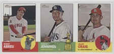 2012 Topps Heritage Boxloader Ad Panel Bobby Abreu Desmond Jennings Allen Craig