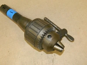 Jacobs 14N Ball Bearing Drill Chuck R8 & Key JAWS DAMAGED 1/8-1/2 cap LOT # 1 - Bild 1 von 2